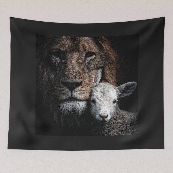 Item preview, Lion and Lamb designed and sold by Savannah Gibbs.