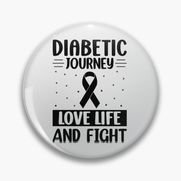 Item preview, Diabetic Journey – Love, Fight & Thrive Gift designed and sold by DiabetesPrints.