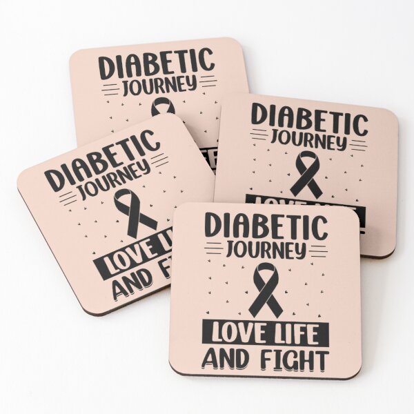 Item preview, Diabetic Journey – Love, Fight & Thrive Gift designed and sold by DiabetesPrints.