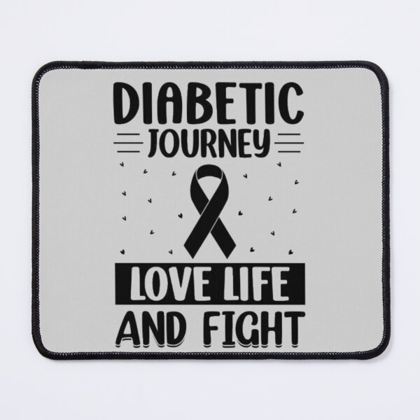 Item preview, Diabetic Journey – Love, Fight & Thrive Gift designed and sold by DiabetesPrints.