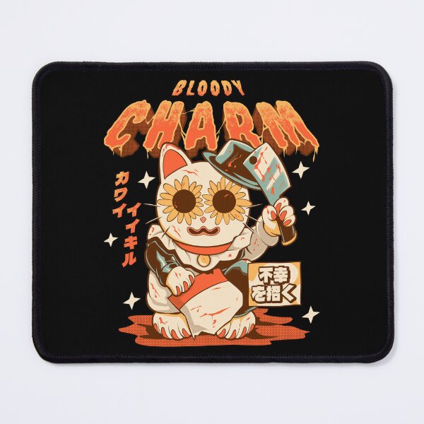 Item preview, Bloody Charm – Killer Maneki Neko Horror Cat designed and sold by Pupung oktavian.
