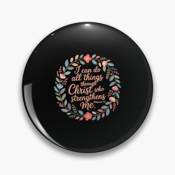 Item preview, I Can Do All Things Through Christ Who Strengthens Me designed and sold by PatsyMargie.