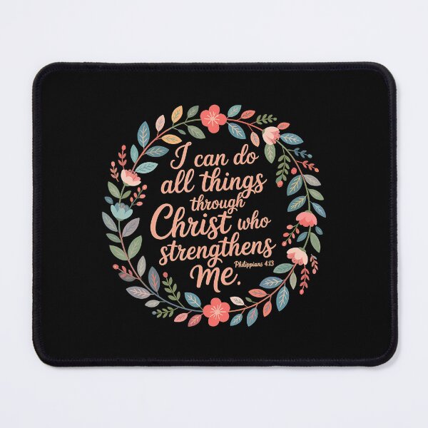 Item preview, I Can Do All Things Through Christ Who Strengthens Me designed and sold by PatsyMargie.