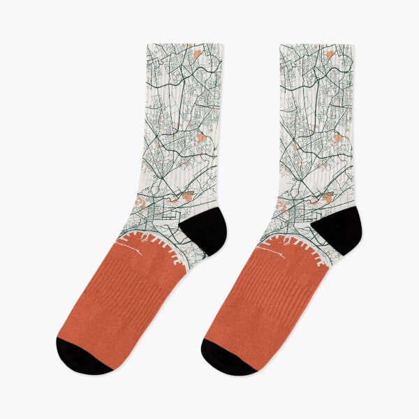 Item preview, Naples City Map of Campania, Italy - Bohemian designed and sold by deMAP.