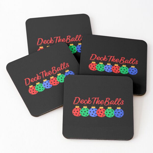 Item preview, Deck The Balls Funny Pickleball Christmas Ornaments designed and sold by CeciliaMay1.