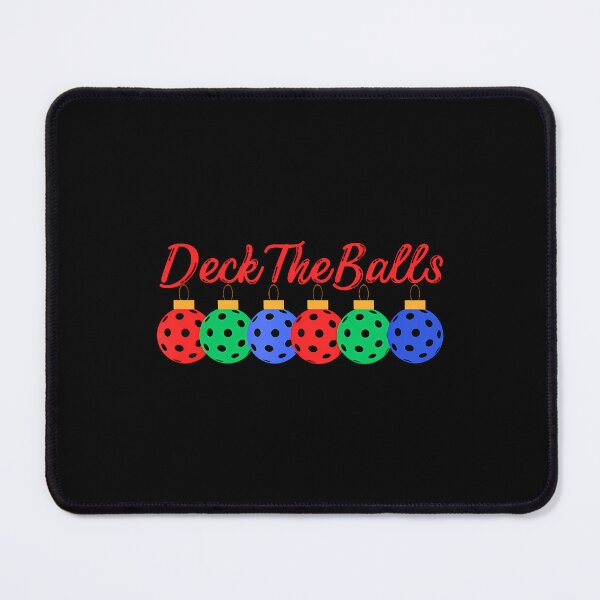 Item preview, Deck The Balls Funny Pickleball Christmas Ornaments designed and sold by CeciliaMay1.
