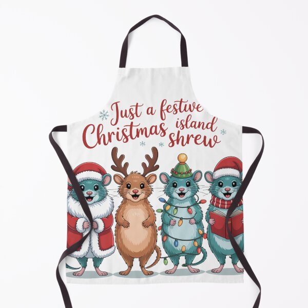 Item preview, just a festive Christmas Shrew T-Shirt – Kawaii Holiday Mouse Design, Funny Winter Animal Tee, Cute Xmas Gift Idea for Kids & Adults designed and sold by kaka8888.