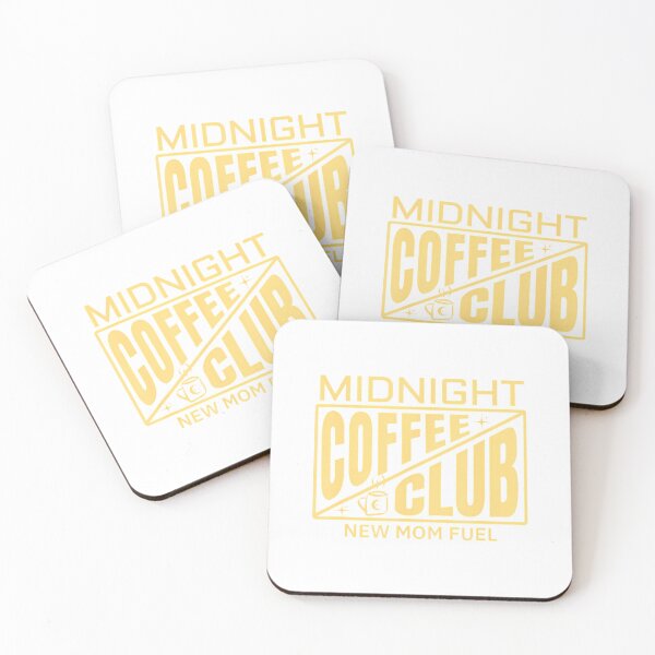 Item preview, New Mom Midnight Coffee Club Funny Moms designed and sold by DeborahCarolyn.