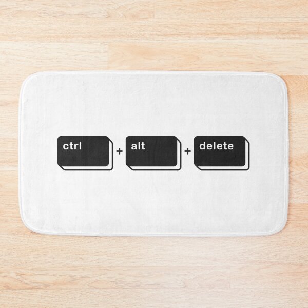 Item preview, PC Force Quit Control Alt Delete Keys designed and sold by THP Creative.