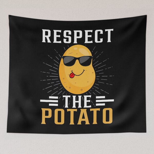 Item preview, Funny Respect The Potato Men Cute Root Vegetable Lovers designed and sold by ElizabethVivan.