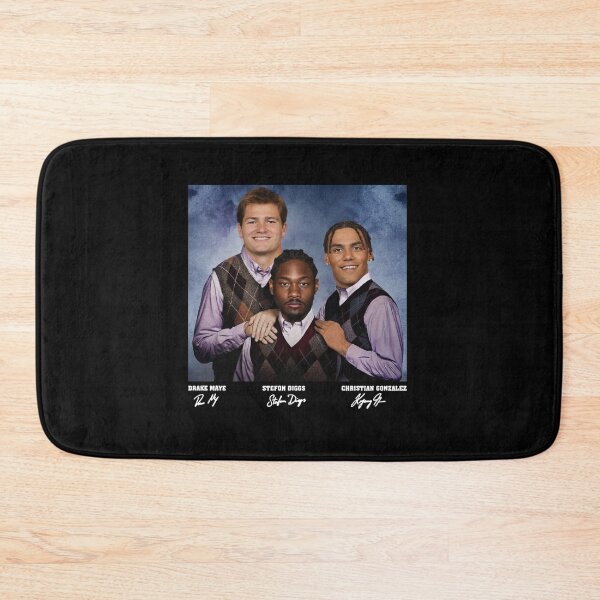 Item preview, Stefon Diggs Drake Maye Christian Gonzalez Football Step Brothers designed and sold by MarlinConroy.