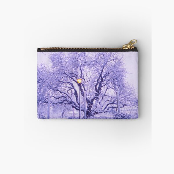 Item preview, Snow-Covered Tree on Winter Evening designed and sold by jklune.