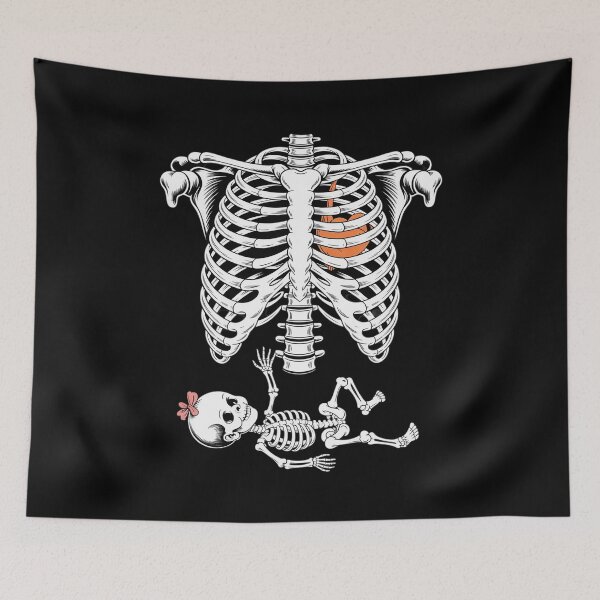 Item preview, Baby Shower Skeleton Halloween Pregnancy Annoucement designed and sold by JaskconLIfe23.