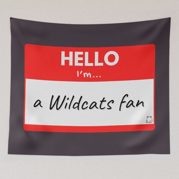 Item preview, Hello I’m a Wildcats Fan – Red designed and sold by buglevel.