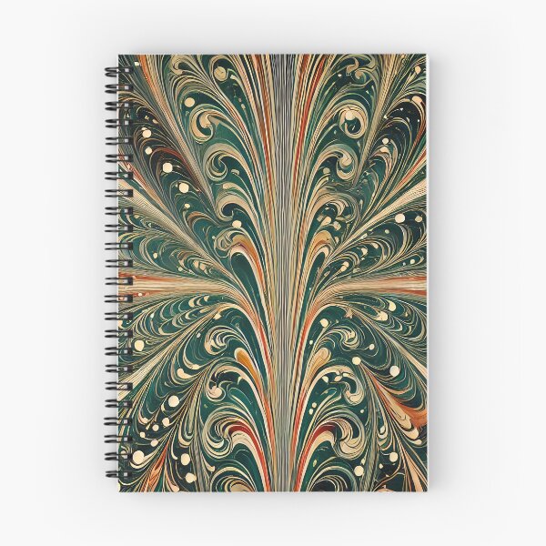 Item preview, Vintage Marbled Paper Pattern Retro Abstract Design designed and sold by PinUpPizzazz.