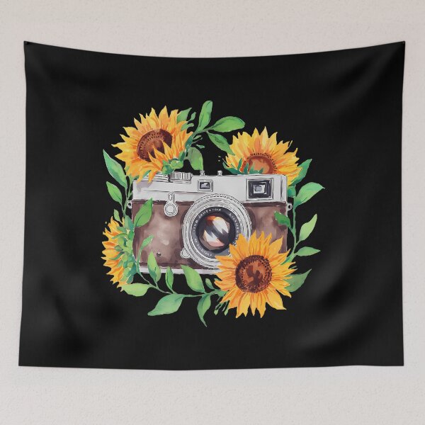 Item preview, Photography Photographer Camera Sunflowers Floral Men Women designed and sold by PatsyMargie.