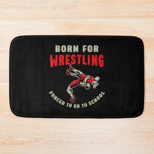 Item preview, Born For Wrestling Forced To Go To School Funny Wrestler designed and sold by MavisJoseph.