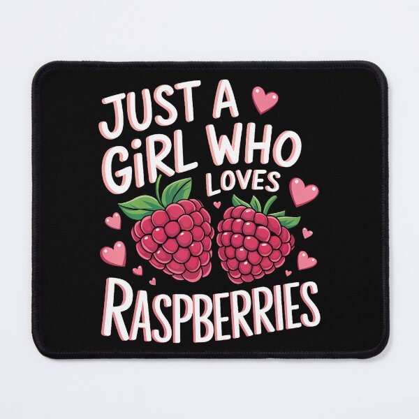 Item preview, Just A Girl Who Loves Raspberry Funny Raspberry Lovers Teens designed and sold by ElizabethVivan.