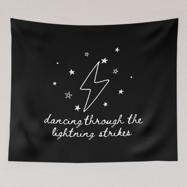 Item preview, Dancing Through The Lightning Strikes Quote Stars designed and sold by EstherDiane.