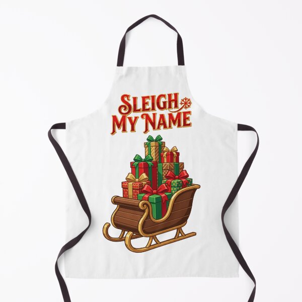 Item preview, SLEIGH MY NAME Funny Holiday Sleigh designed and sold by Quillway.