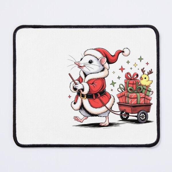 Item preview, Christmas Shrew T-Shirt – Kawaii Holiday Mouse Design, Funny Winter Animal Tee, Cute Xmas Gift Idea for Kids & Adults designed and sold by kaka8888.