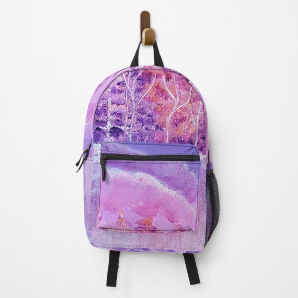 Item preview, A magical winter dream – Hand-Painted Magical Snow Landscape designed and sold by ZiehrArt.