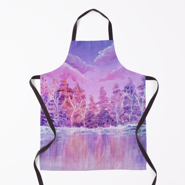 Item preview, A magical winter dream – Hand-Painted Magical Snow Landscape designed and sold by ZiehrArt.