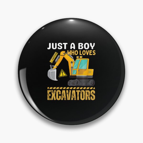 Item preview, Kids Construction Truck Just A Boy Who Loves Excavators designed and sold by ElizabethVivan.