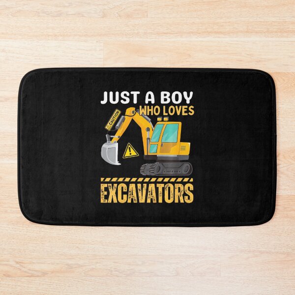 Item preview, Kids Construction Truck Just A Boy Who Loves Excavators designed and sold by ElizabethVivan.
