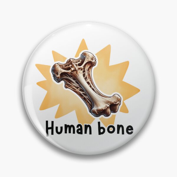 Item preview, Human bone Anatomy Illustration designed and sold by MuseGlowStudio.