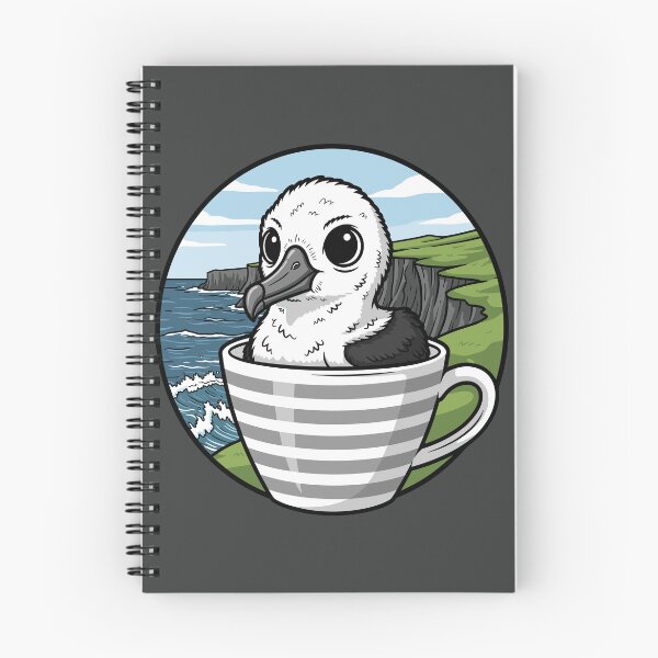 Item preview, Clifftop Cuppa – Albatross Chick designed and sold by MvuuStudio.