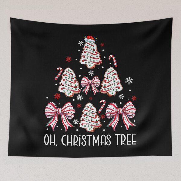Item preview, Oh Christmas Tree Cakes Debbie Becky Jen Cake Lovers Xmas designed and sold by JacquelineEnri.