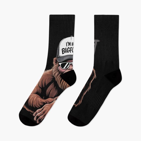 Item preview, Bigfoot In Disguise Sasquatch Sunglasses Trucker  designed and sold by MathisBellanger.
