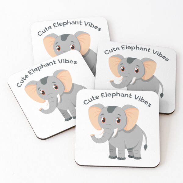 Item preview, Cute Elephant Vibes designed and sold by Jirada.
