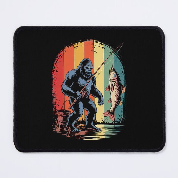 Item preview, Bigfoot Sasquatch Fisherman Fishing Dad Fathers Day  designed and sold by MathisBellanger.