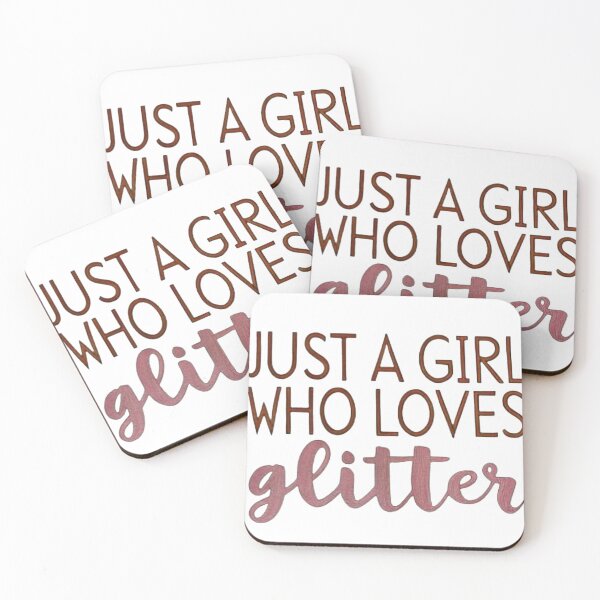 Item preview, ​Just A Girl Who Loves Glitter. Glitter Lover Aesthetic. designed and sold by ZyVoAli.