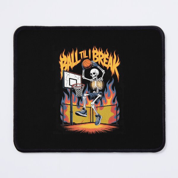 Item preview, Streetball Skeleton Chaos Ball Til I Break Basketball Lovers designed and sold by BrandyMartha.