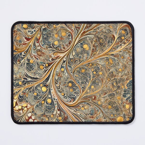 Item preview, Vintage Marbled Paper Pattern Retro Abstract Design designed and sold by PinUpPizzazz.