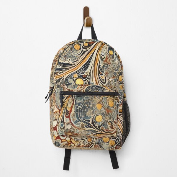 Item preview, Vintage Marbled Paper Pattern Retro Abstract Design designed and sold by PinUpPizzazz.