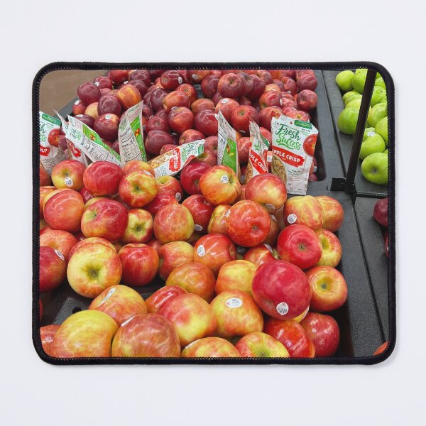 Item preview, Colorful Apple Display at the Grocery Store designed and sold by royalswin.