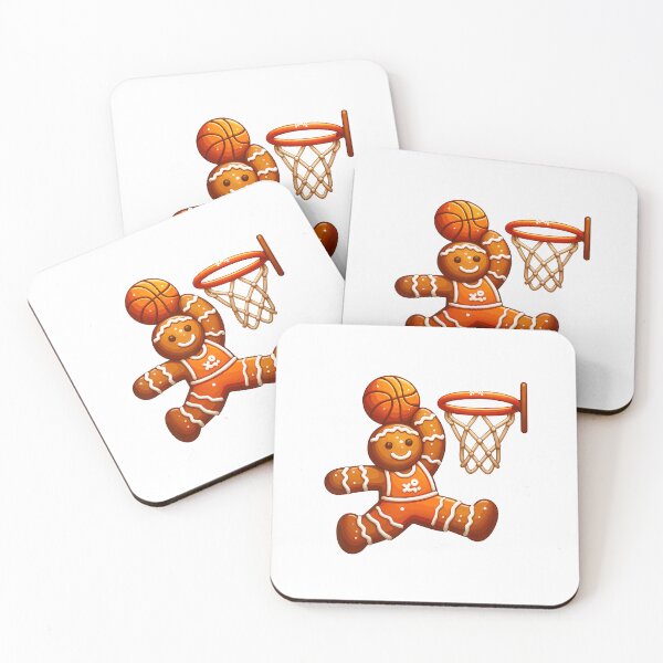 Item preview, Gingerbread Playing Basketball Christmas Cookie Player Team designed and sold by DeborahCarolyn.