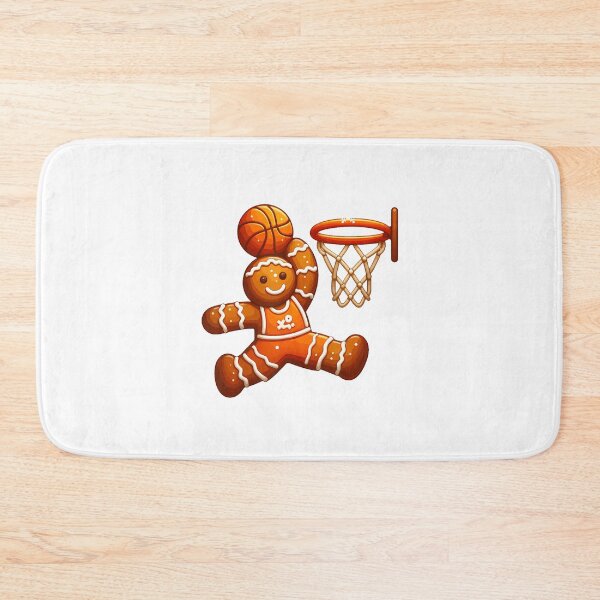 Item preview, Gingerbread Playing Basketball Christmas Cookie Player Team designed and sold by DeborahCarolyn.