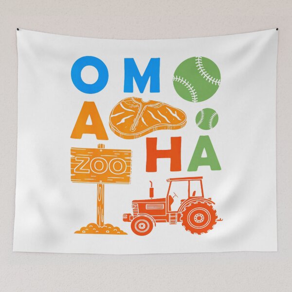 Item preview, Omaha Nebraska Souvenir Men Visiting Omaha designed and sold by DeborahCarolyn.