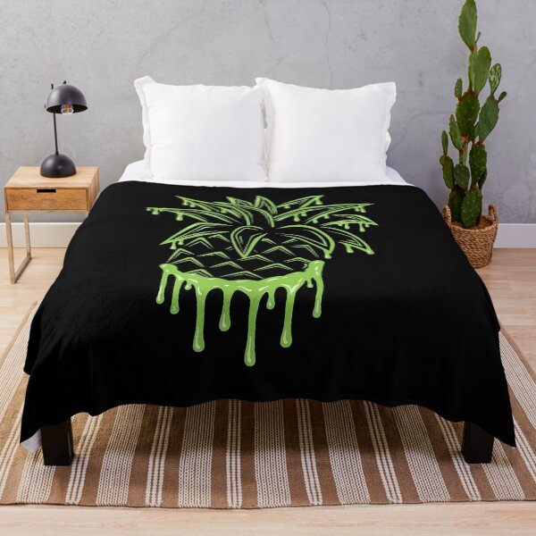 Aperçu de l'œuvre Modèle de t-shirt ananas dégoulinant de slime créée et vendue par LarryMBrown.