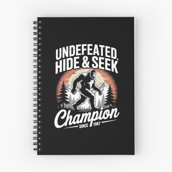 Item preview, Bigfoot Undefeated Hide And Seek Champion  designed and sold by MathisBellanger.