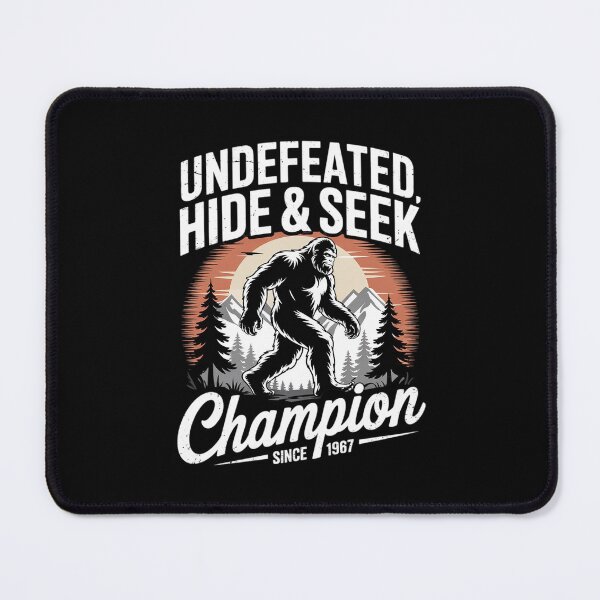 Item preview, Bigfoot Undefeated Hide And Seek Champion designed and sold by MathisBellanger.
