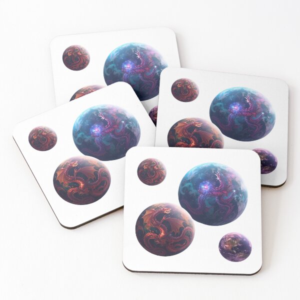 Item preview, Cosmic Dragon Orbs: Guardians of the Multiverse designed and sold by Vvmd.