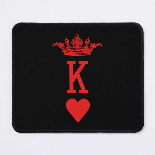 Item preview, King Of Hearts Playing Cards Design For Poker Players designed and sold by ClaraTeresa1.