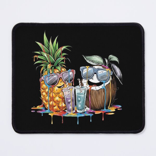 Item preview, Cool Pineapple and Coconut Summer Vibes designed and sold by TinaMDedrick.