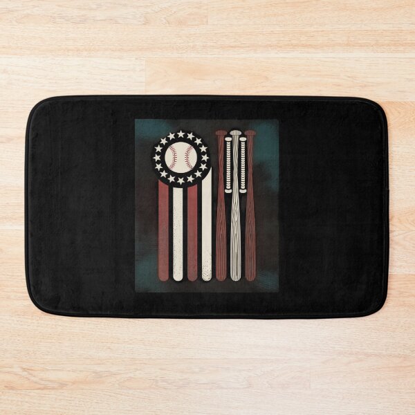 Item preview, Baseball American Flag Patriotic Sport Fans designed and sold by TechnicalSara.
